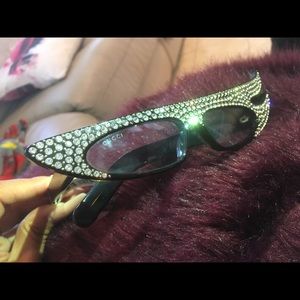 Gucci rhinestone sunglasses